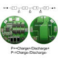 4s 10A Circular PCM BMS for 14.4V 14.8V Li-ion/Lithium/ Li-Polymer 12V 12.8V LiFePO4 Battery Pack Size Φ 40mm (PCM-L04S12-144)
